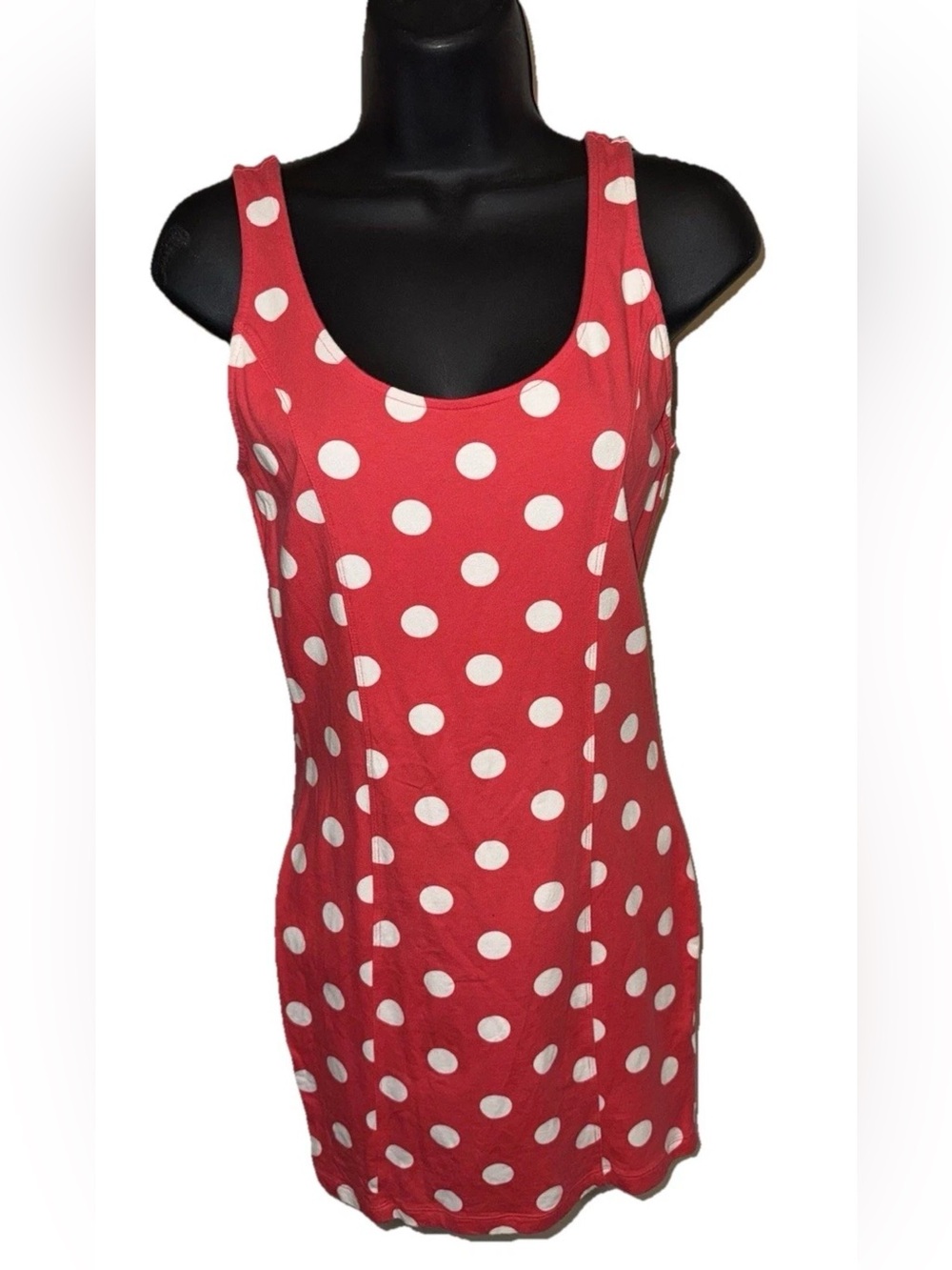 Forever 21 Red Polka Dot Sleeveless dress - Women